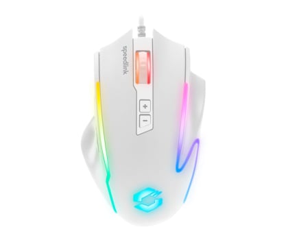 Myszka przewodowa SpeedLink DECUS NX RGB Gaming Mouse white
